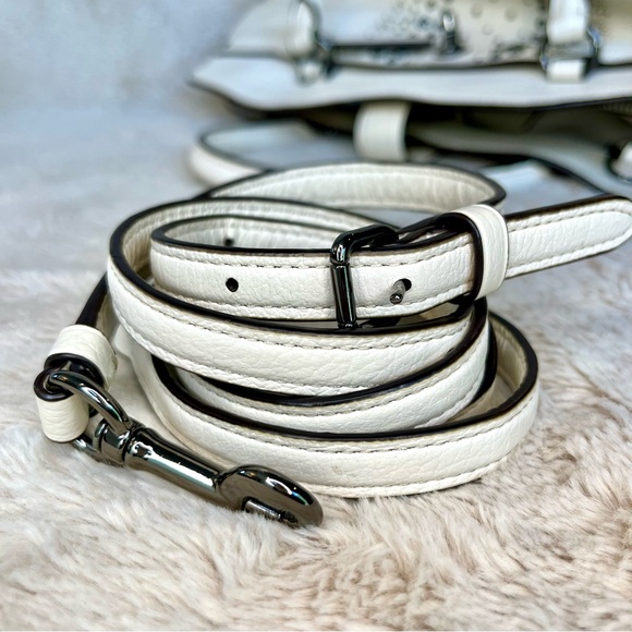 Coach Mercer Studded Bandana Rivets 2-Way Satchel 30 - Picture 17 of 17